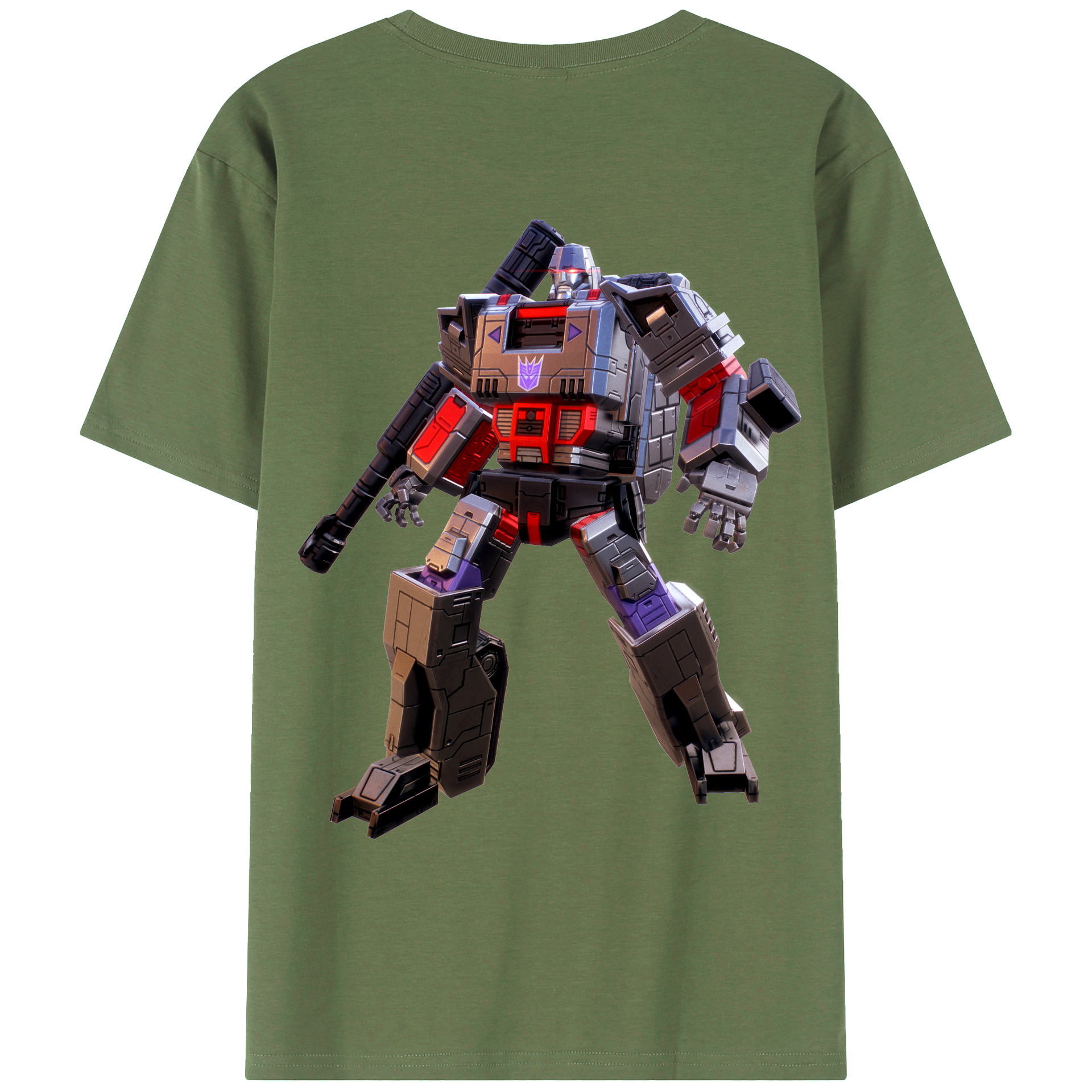 （画像用）  綿100％ メンズ半袖Tシャツ（バックプリント） 通気性